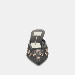 CLARA HEELS BLACK MESH^Dolce Vita Fashion
