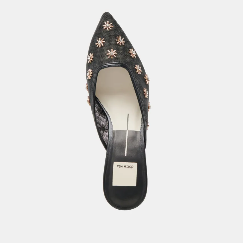 CLARA HEELS BLACK MESH^Dolce Vita Fashion