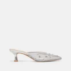 CLARA HEELS SILVER MESH^Dolce Vita Online