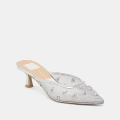 CLARA HEELS SILVER MESH^Dolce Vita Online