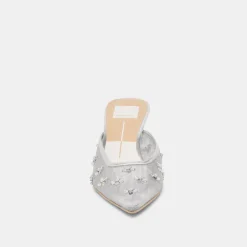 CLARA HEELS SILVER MESH^Dolce Vita Online