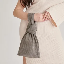 CLARRA HANDBAG SILVER MESH^Dolce Vita Best