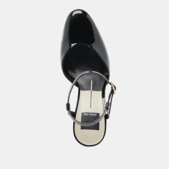 CLAUD HEELS MIDNIGHT PATENT LEATHER^Dolce Vita Hot