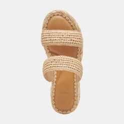 CORLA SANDALS LT NATURAL RAFFIA^Dolce Vita Outlet