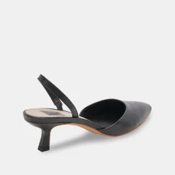 CORSA HEELS BLACK LEATHER^Dolce Vita Discount