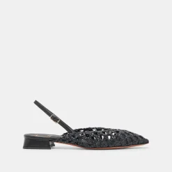 CYNDI FLATS BLACK WOVEN^Dolce Vita Best