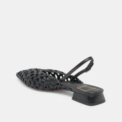 CYNDI FLATS BLACK WOVEN^Dolce Vita Best