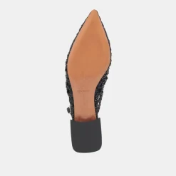 CYNDI FLATS BLACK WOVEN^Dolce Vita Best