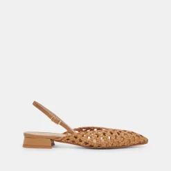 CYNDI FLATS NATURAL WOVEN^Dolce Vita Best