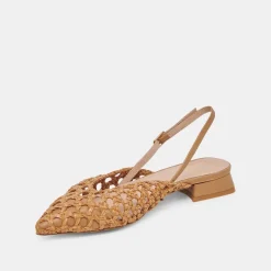 CYNDI FLATS NATURAL WOVEN^Dolce Vita Best