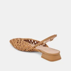 CYNDI FLATS NATURAL WOVEN^Dolce Vita Best