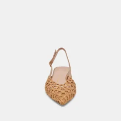 CYNDI FLATS NATURAL WOVEN^Dolce Vita Best