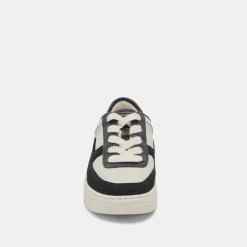 CYRIL SNEAKERS BLACK WHITE LEATHER^Dolce Vita Online