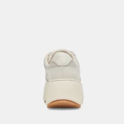 DAISHA SNEAKERS WHITE PERFORATED LEATHER^Dolce Vita Discount