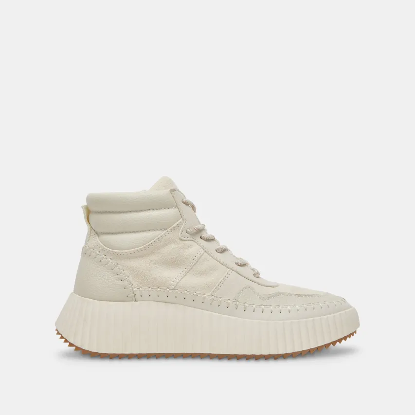 DALEY SNEAKERS OFF WHITE SUEDE^Dolce Vita Hot