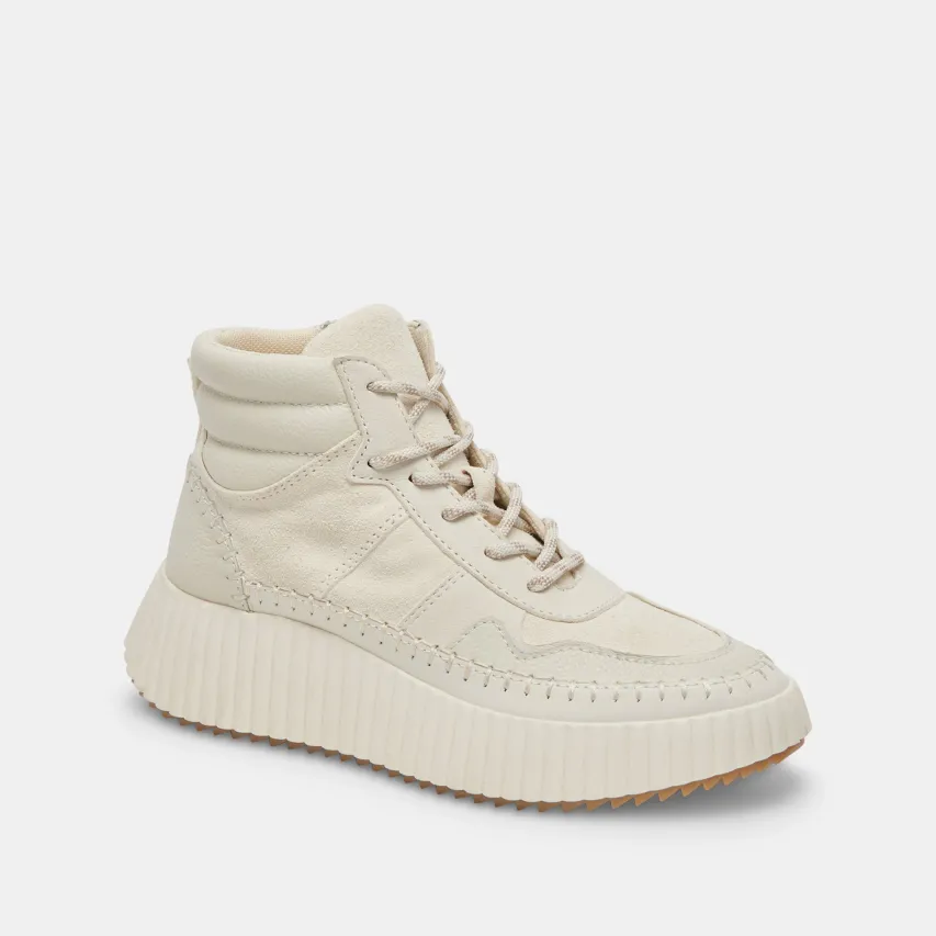 DALEY SNEAKERS OFF WHITE SUEDE^Dolce Vita Hot