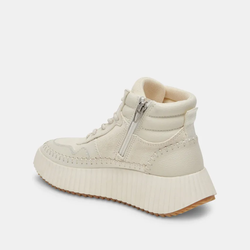 DALEY SNEAKERS OFF WHITE SUEDE^Dolce Vita Hot