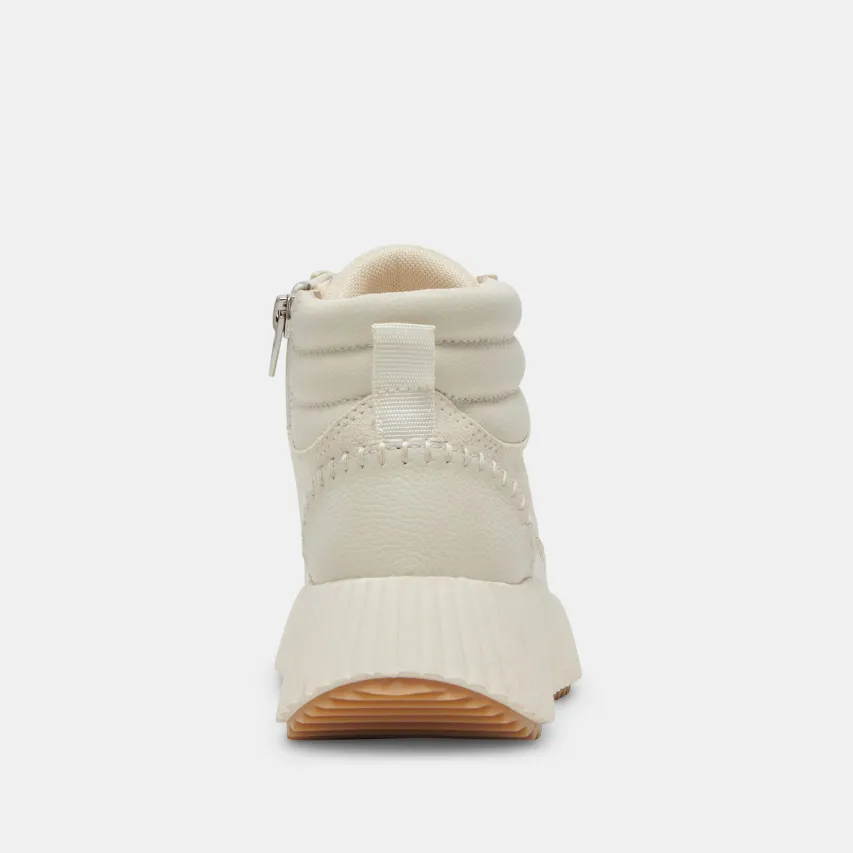 DALEY SNEAKERS OFF WHITE SUEDE^Dolce Vita Hot