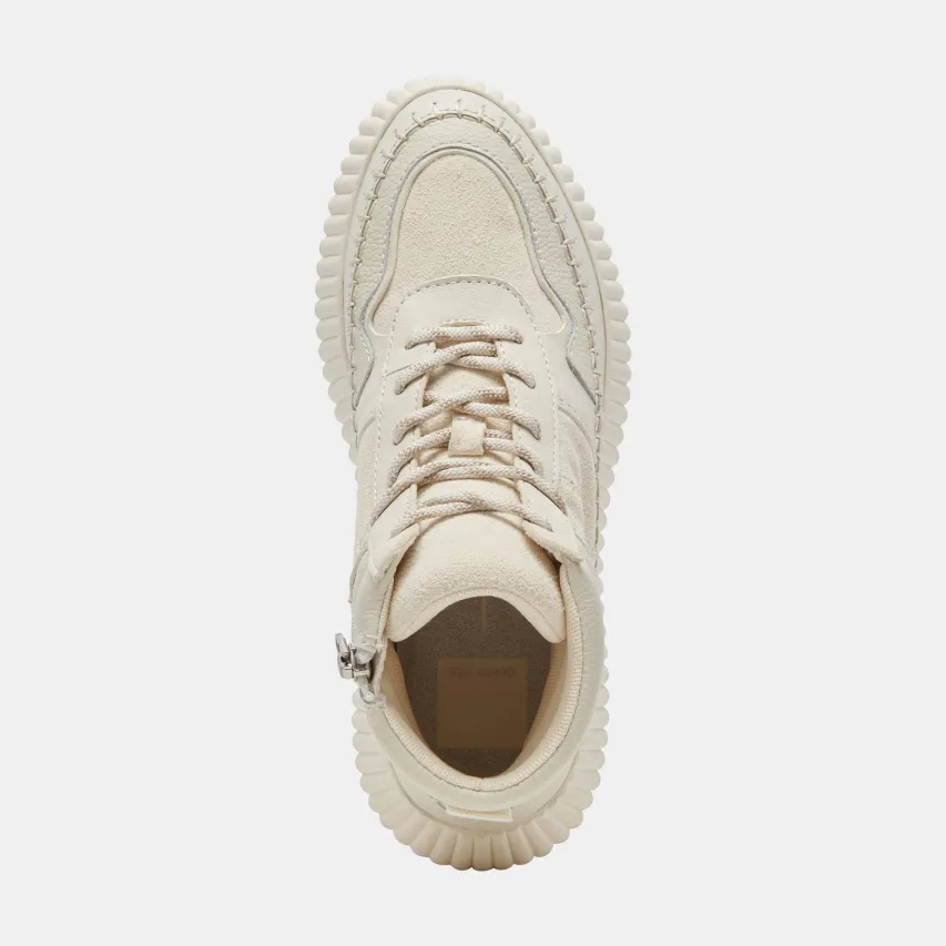 DALEY SNEAKERS OFF WHITE SUEDE^Dolce Vita Hot