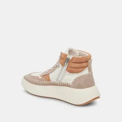 DALEY SNEAKERS TAUPE MULTI SUEDE^Dolce Vita Best