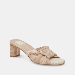 DALLIE HEELS NATURAL MULTI WOVEN^Dolce Vita New