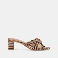 DALLIE HEELS TAN MULTI WOVEN^Dolce Vita Sale