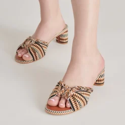 DALLIE HEELS TAN MULTI WOVEN^Dolce Vita Sale