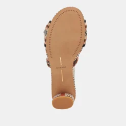 DALLIE HEELS TAN MULTI WOVEN^Dolce Vita Sale