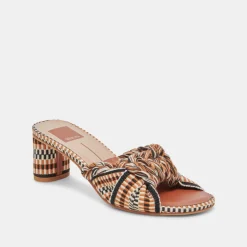 DALLIE HEELS TAN MULTI WOVEN^Dolce Vita Sale