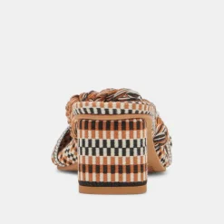 DALLIE HEELS TAN MULTI WOVEN^Dolce Vita Sale