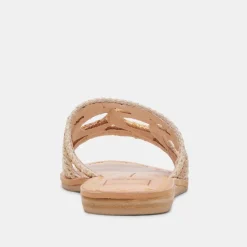 DANY SANDALS NATURAL MULTI RAFFIA^Dolce Vita New