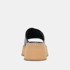 DARCEL SANDALS BLACK LEATHER^Dolce Vita Outlet