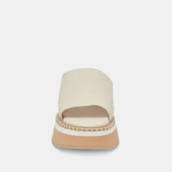 DARCEL SANDALS IVORY LEATHER^Dolce Vita New