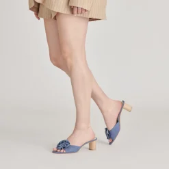 DARLY HEELS BLUE DENIM^Dolce Vita Outlet