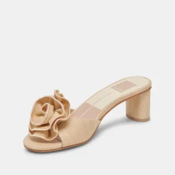 DARLY HEELS NATURAL RAFFIA^Dolce Vita Sale