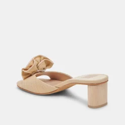 DARLY HEELS NATURAL RAFFIA^Dolce Vita Sale