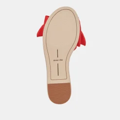 DARSEY SANDALS RED SATIN^Dolce Vita Sale