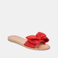 DARSEY SANDALS RED SATIN^Dolce Vita Sale