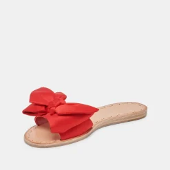 DARSEY SANDALS RED SATIN^Dolce Vita Sale