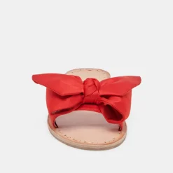 DARSEY SANDALS RED SATIN^Dolce Vita Sale