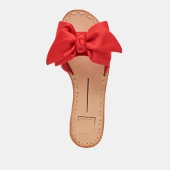 DARSEY SANDALS RED SATIN^Dolce Vita Sale