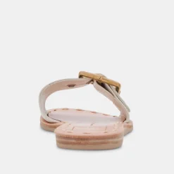 DASA SANDALS EGGSHELL EMBOSSED LEATHER^Dolce Vita Outlet