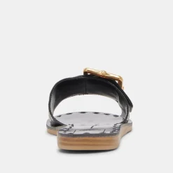 DASA SANDALS NOIR EMBOSSED LEATHER^Dolce Vita Sale