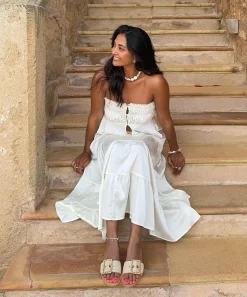DASA SANDALS WHITE NATURAL RAFFIA^Dolce Vita Sale