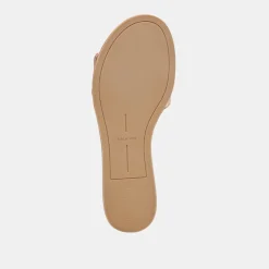 DASA WIDE SANDALS GOLD CRACKLED LEATHER^Dolce Vita New