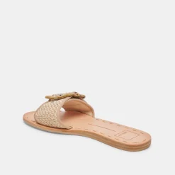 DASA WIDE SANDALS WHITE NATURAL RAFFIA^Dolce Vita Sale