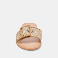 DASA WIDE SANDALS WHITE NATURAL RAFFIA^Dolce Vita Sale