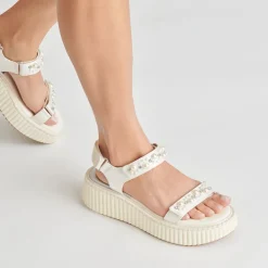 DEBRA PEARL SANDALS VANILLA PEARLS^Dolce Vita Best