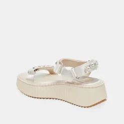 DEBRA PEARL SANDALS VANILLA PEARLS^Dolce Vita Best