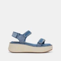 DEBRA SANDALS BLUE DENIM^Dolce Vita New